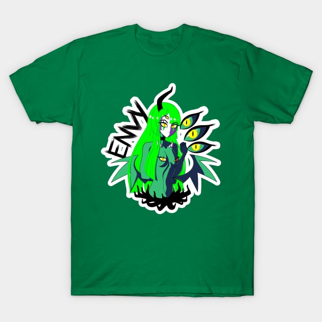 ENVY💚 T-Shirt by RashChaosMerch